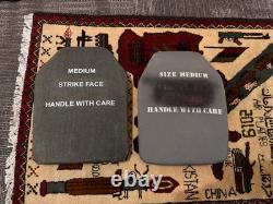 Military Army Tactical Surplus Medium Strike Face Ballistic Plates Surplus