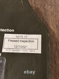 Military Army Tactical Surplus Medium Strike Face Ballistic Plates Surplus R10