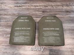 Military Army Tactical Surplus Medium Strike Face Ballistic Plates Surplus R13