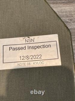 Military Army Tactical Surplus Medium Strike Face Ballistic Plates Surplus R13