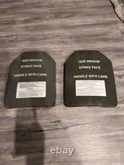 Military Army Tactical Surplus Medium Strike Face Ballistic Plates Surplus R20