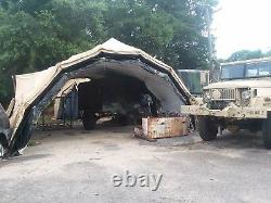 Military Army Tent DRASH MX Series M Shelter System 29 x 18 Portable Carport