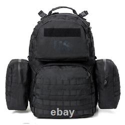 Military Backpack Army Rucksack, MOLLE 2 Medium Tactical Assault Pack with Frame