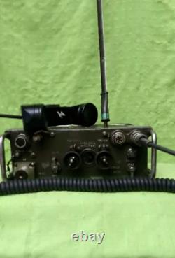 Military Backpack Field Radio Erc 11 Vintage brazilian army Ry 20 VHF-30-75 MHz