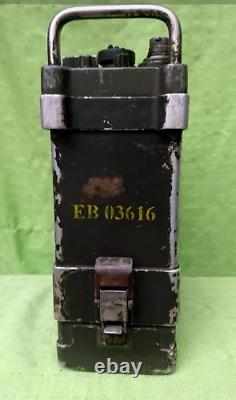 Military Backpack Field Radio Erc 11 Vintage brazilian army Ry 20 VHF-30-75 MHz