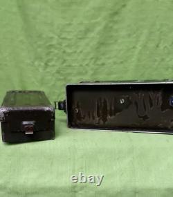 Military Backpack Field Radio Erc 11 Vintage brazilian army Ry 20 VHF-30-75 MHz