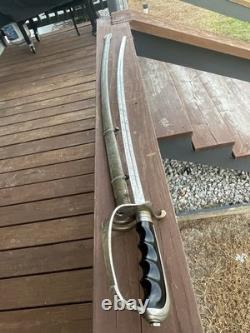Military Ceremonial Sword U. S. Army Officer Saber Acid Etching Blade