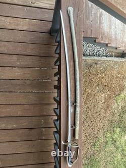 Military Ceremonial Sword U. S. Army Officer Saber Acid Etching Blade