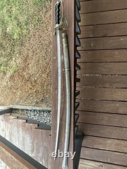 Military Ceremonial Sword U. S. Army Officer Saber Acid Etching Blade