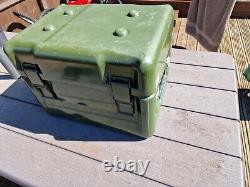 Military Explosives Box, converted to a drone carry case, electronics flight box