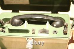 Military Field Telephone Set Pye Tmc Type 1705/as Two Wire Y1/5805-99-966-0006