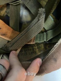 Military Helmet Desert Camo Tan Army Tactical Gear US GI Surplus