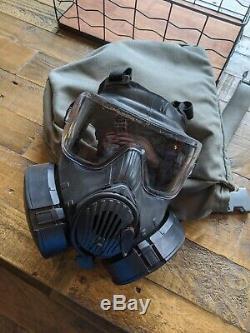 Military Issue Avon M50 Gas Mask Size Medium (M) Carry Case, Army/Police