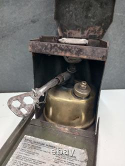 Military Issued Stove Gasoline Burner No 7. Fully Marked