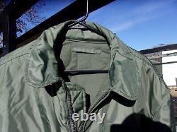 Military Jacket Cold Weather Guessing Large-extra Large Vintage Very Good Army