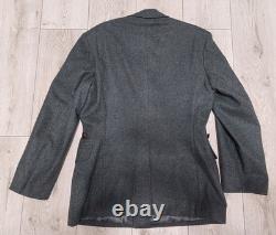 Military Jacket + Trousers, wool, size EU 52 US L, 1985, Swiss Army artillery