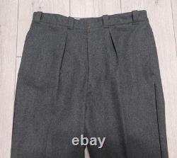 Military Jacket + Trousers, wool, size EU 52 US L, 1985, Swiss Army artillery