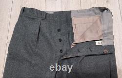 Military Jacket + Trousers, wool, size EU 52 US L, 1985, Swiss Army artillery