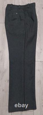 Military Jacket + Trousers, wool, size EU 52 US L, 1985, Swiss Army artillery