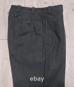 Military Jacket + Trousers, wool, size EU 52 US L, 1985, Swiss Army artillery