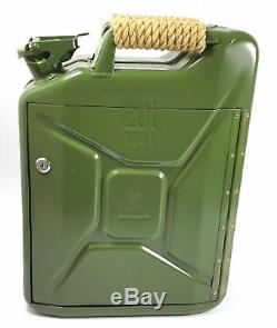 Military Jerry Can Portable Mini Bar Canister Great Gift Army Fuel Kanister