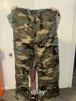 Military Jslist CBRN Bag, Jacket, Pants, Gloves, Wipes. Military Surplus MOPP 4