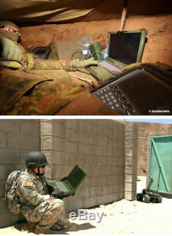 Military Laptop Notebook Roda Rocky III + Computer Ruggedized Nato Army Ue Amrel