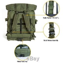 Military Large Alice Pack Army Survival Combat Backpack ALICE Rucksack OD