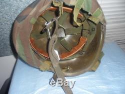 Military Lot-85 L-1 Camouflage Army Surplus Helmet # A1