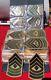 Military Lot Of 155+ Usmc Army Military Patches +misc Pins, Buttons, Ribbons Tags