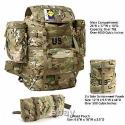 Military MOLLE 2 Large Rucksack with Frame, Army Tactical Backpack, Multicam