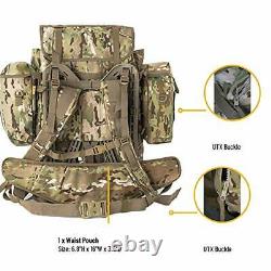 Military MOLLE 2 Large Rucksack with Frame, Army Tactical Backpack, Multicam