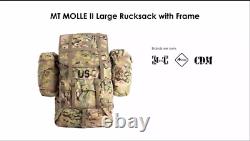 Military MOLLE 2 Large Rucksack with Frame, Army Tactical Backpack, Multicam