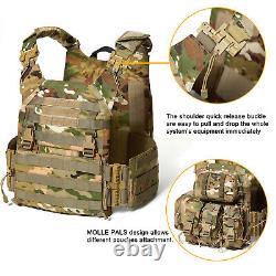 Military Modular Assault Vest System Compatible with 3 Day Tactical Assault Back