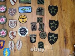 Military Patch Lot (Huge!) Lot Of 66 Patches All US Army