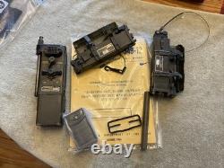 Military Radio Walkie Talkie Vietnam War US Army PRT-4A PRR-9 Helmet