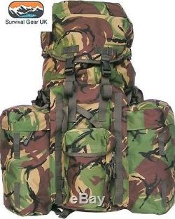 Military Rucksack 120 Litre Bergen Dpm Camo Plce Kit Bag Cadet British Army