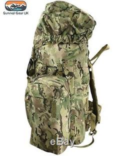 Military Rucksack 120 Litre Bergen Mtp Btp Camo Plce Kit Bag Cadet British Army2