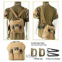 Military Rucksack Alice Pack Army Backpack and Butt Pack
