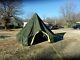 Military Surplus 13x13 Arctic Tent Hex Camping Hunting-repaired+pole+liner Army