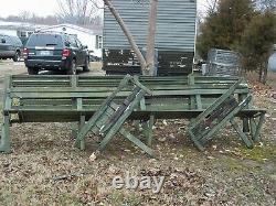 Military Surplus 5 Ton Truck M35 Seat-side-front Frames M939 M931 Army-no Wood