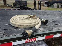 Military Surplus 50' Fuel Transfer Hose Daak01-92-c-0223 M53064 75psi 2id Army