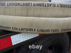 Military Surplus 50' Fuel Transfer Hose Daak01-92-c-0223 M53064 75psi 2id Army