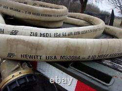 Military Surplus 50' Fuel Transfer Hose Daak01-92-c-0223 M53064 75psi 2id Army