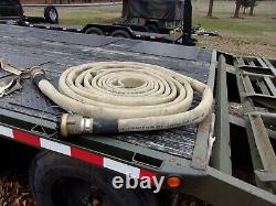 Military Surplus 50' Fuel Transfer Hose Daak01-92-c-0223 M53064 75psi 2id Army