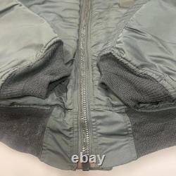 Military Surplus 60s MA-1 Vintage Flight Jacket X-Large US Army Brown
