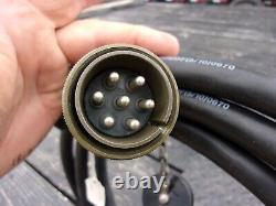 Military Surplus 7 Pin Extension Cord Cable Equipment 12+ Ft Generator Us Army