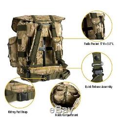 Military Surplus ALICE Pack Combat Tactical Army Backpack withFrame Multicam