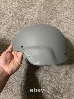 Military Surplus Ach Advanced Combat Helmet Medium Acu Camo Us Army