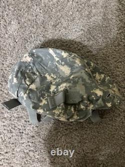 Military Surplus Ach Advanced Combat Helmet Medium Acu Camo Us Army